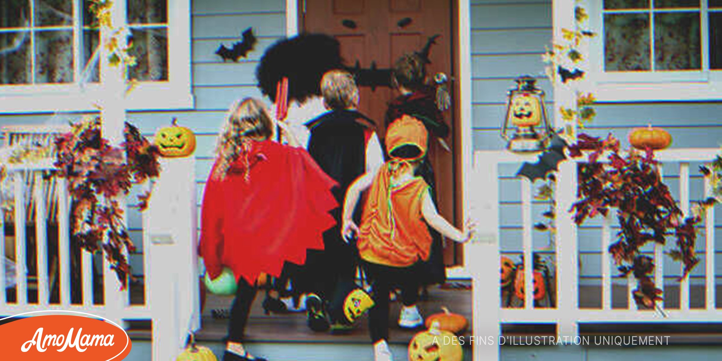 Trois ans après le décès de son fils, une femme ouvre sa porte pour Halloween et voit des enfants dans des costumes qu’elle avait cousus pour lui