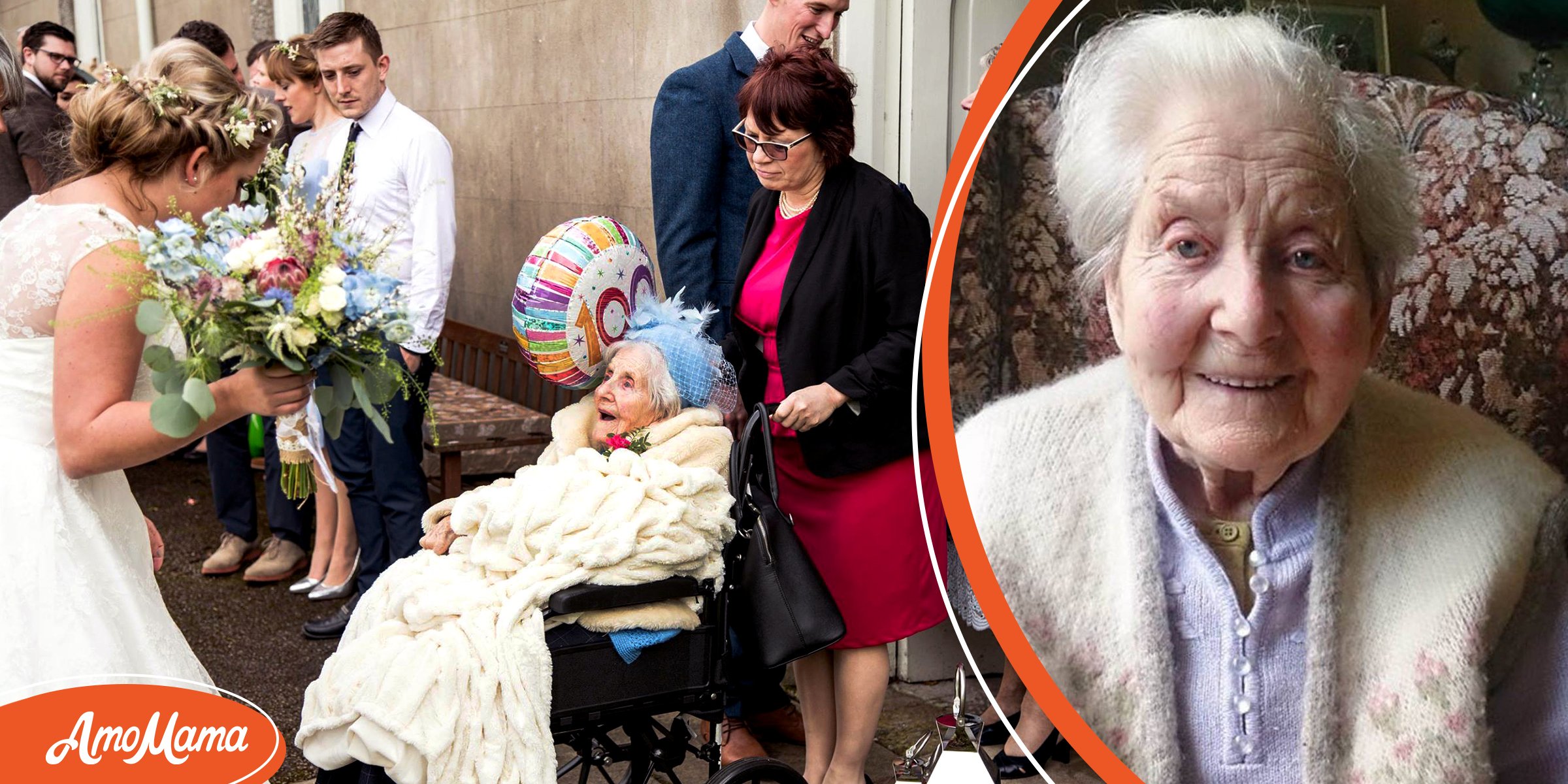 Une grand-mère devient demoiselle d’honneur au mariage de sa petite-fille le jour de son 100e anniversaire
