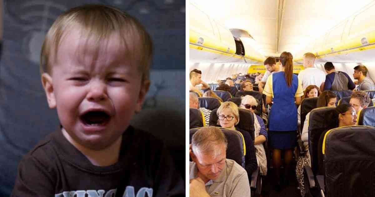 Tout le Monde Surpris par un Homme qui Aide une Passagère à Calmer son Bébé dans L’Avion