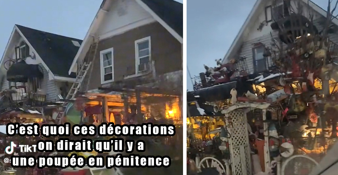 2 maisons en Ontario se font la guerre des décorations les plus laides