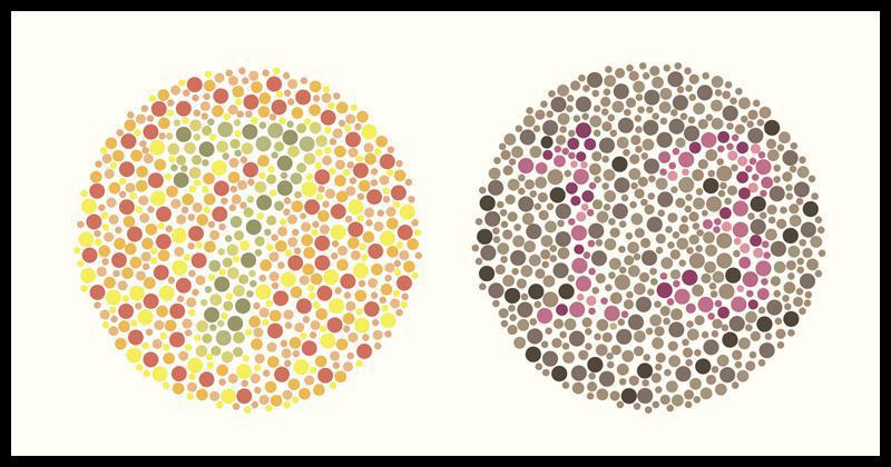 Peux-tu réussir un test pour daltoniens?