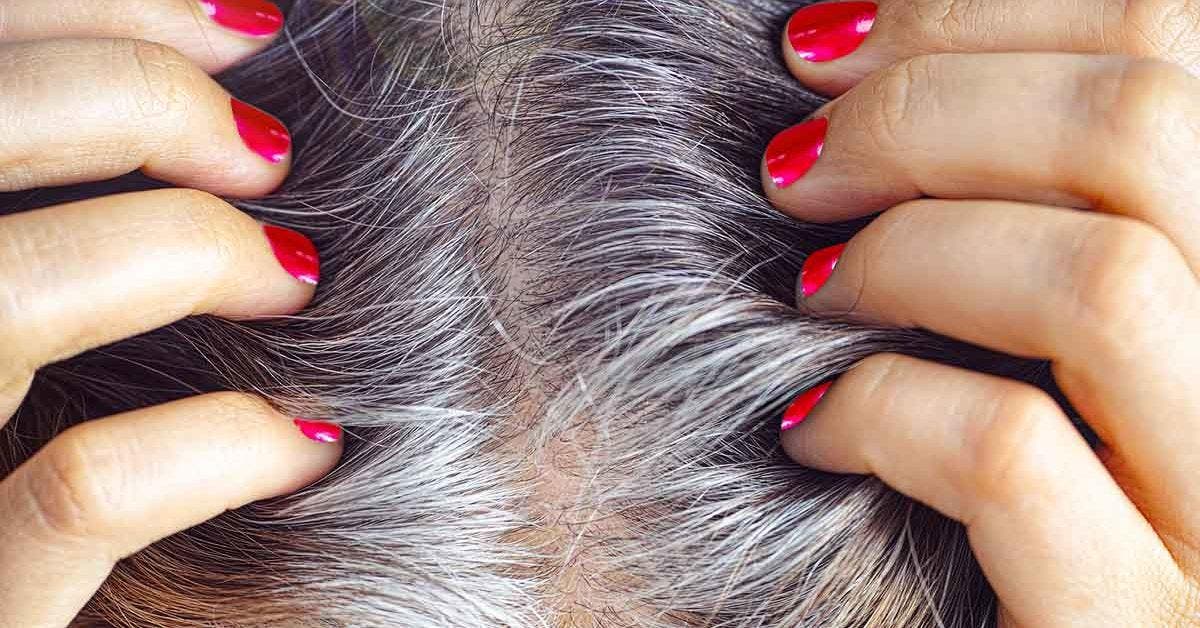 Comment cacher les cheveux gris sans teinture ? Ce produit à 1 euros de la cuisine suffit