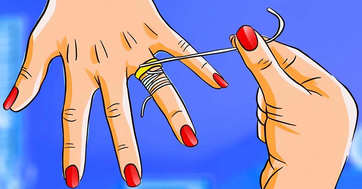 Comment enlever l’anneau coincé sur votre doigt ? Un objet de la maison résout le problème immédiatement