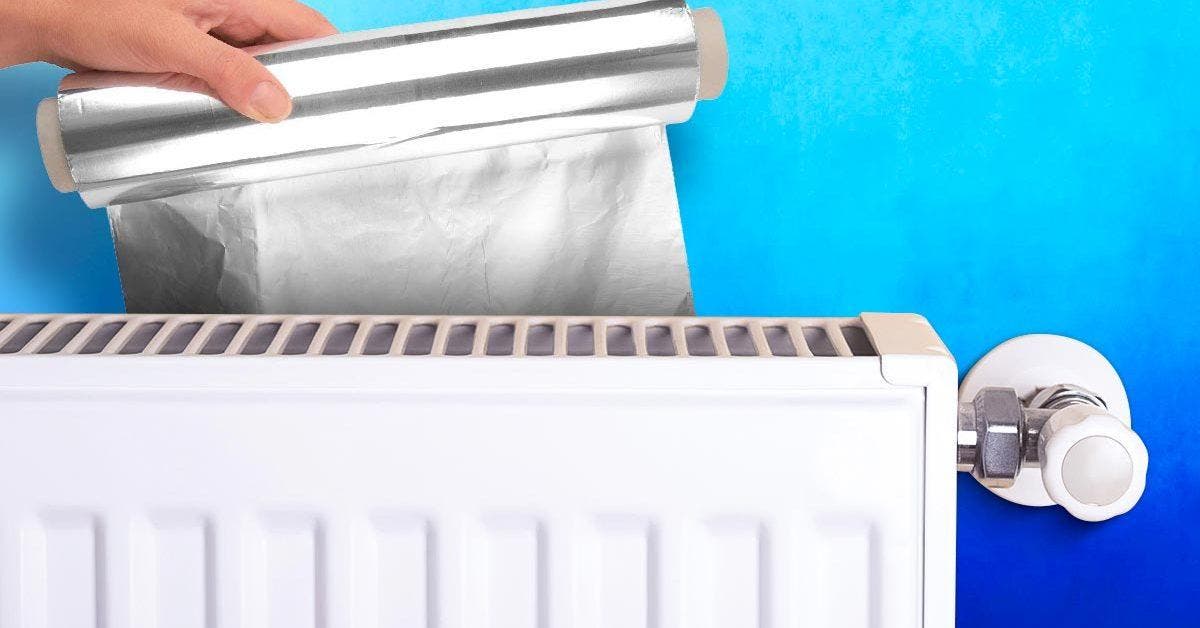 L’astuce de papier aluminum : un moyen futée d’économiser sur la facture et de chauffer la maison