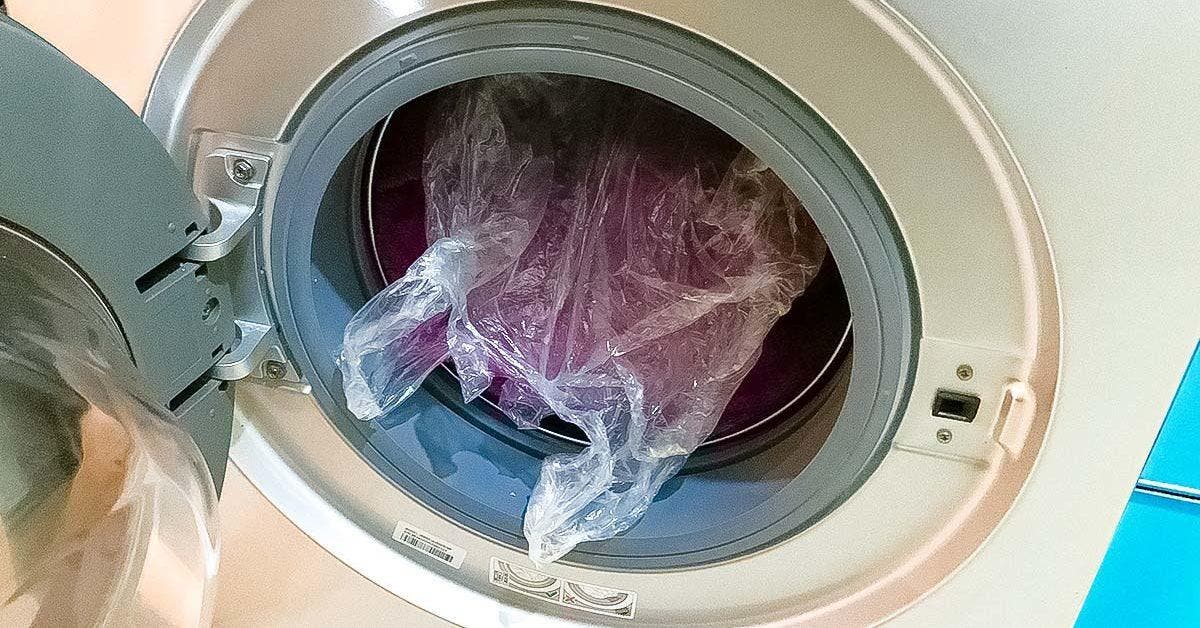 Mettez un sac en plastique dans la machine à laver et le résultat vous surprendra. Vous le referez toujours