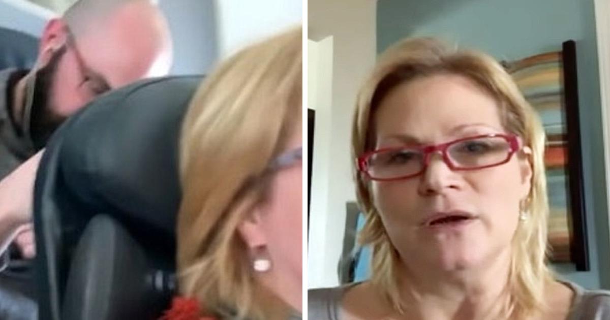 Une femme déclenche un débat en partageant la vidéo d’un passager furieux qui frappe son siège incliné à plusieurs reprises