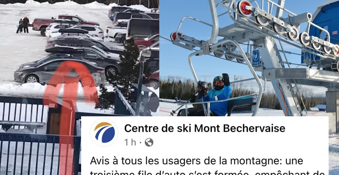 Le Centre de ski Mont Bechervaise à Gaspé émet un avertissement à ses clients