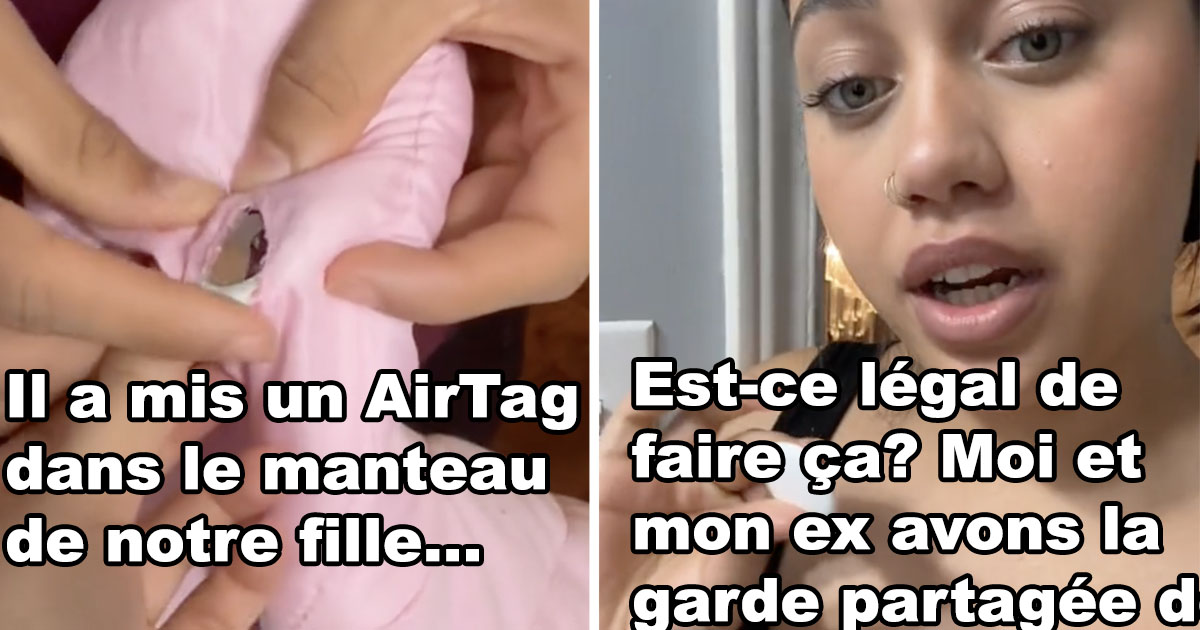 Une fille réalise que son ex a mis un AirTag dans le sac à dos de sa fille