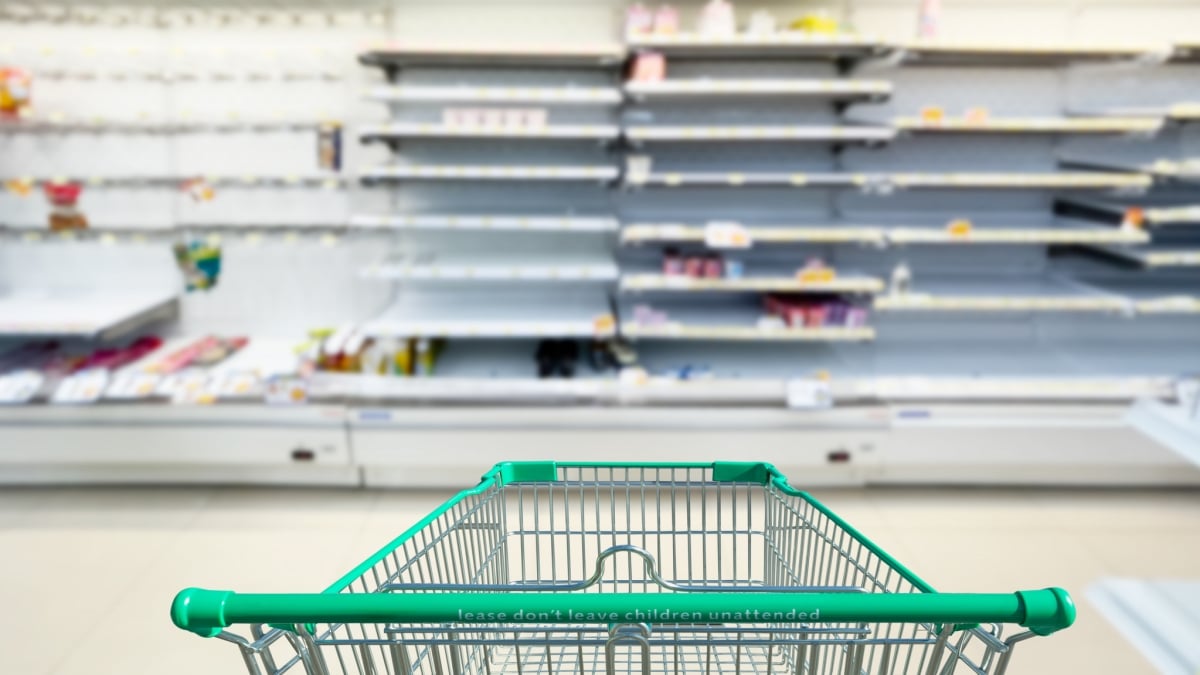 Supermarchés : certains aliments pourraient manquer dans les rayons en 2023