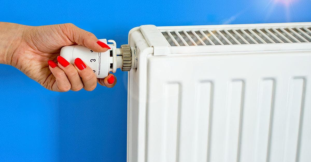 Ne réglez jamais cette température dans le radiateur : elle provoque de l’humidité dans la maison