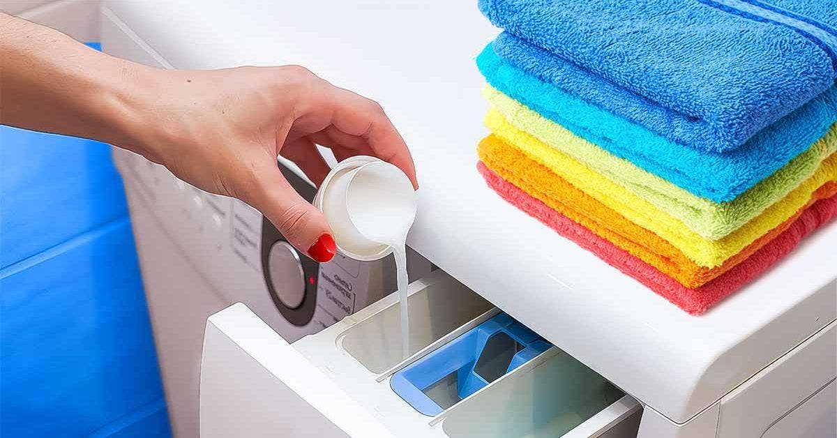Pour garder les serviettes douces et absorbantes longtemps : évitez ce produit de lessive