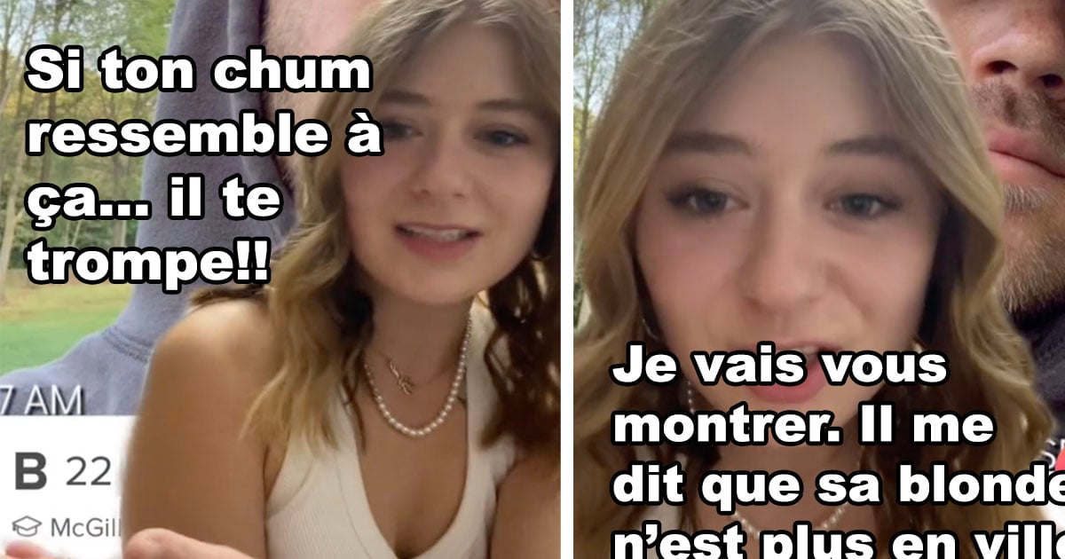 Une Québécoise expose un homme qui trompe sa blonde sur Tinder
