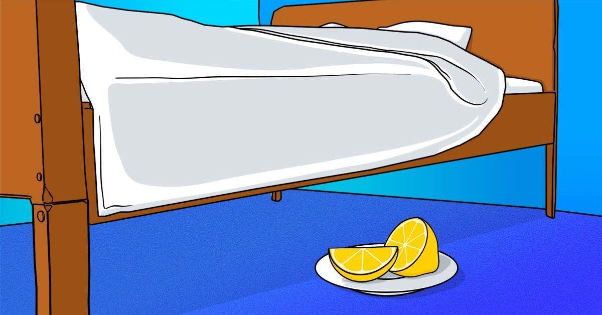 Pourquoi est-il conseillé d’avoir un citron dans la chambre à coucher ?