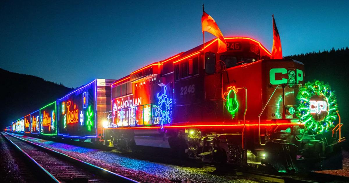 Le sublime Train de Noël fait son retour cette semaine au Québec et voici où il va s’arrêter